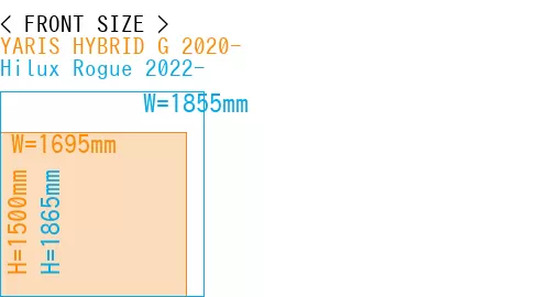 #YARIS HYBRID G 2020- + Hilux Rogue 2022-